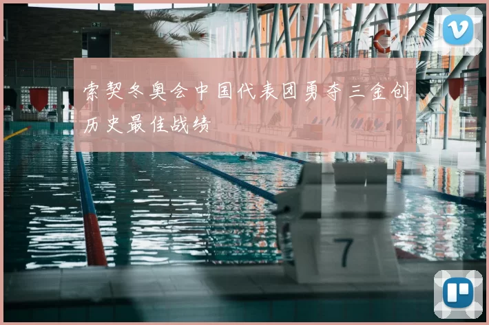 索契冬奥会中国代表团勇夺三金创历史最佳战绩