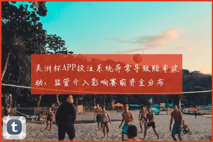 美洲杯APP投注系统异常导致赔率波动，监管介入影响赛前资金分布